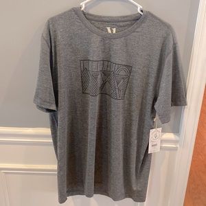 Brand= VUORI Size= Mens large Color= Heather Grey